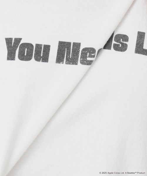 FRAMeWORK（フレームワーク）の「BEATLES AllYouNeedIsLoveT（Tシャツ/カットソー・レディース・ホワイト・FREE）」の19枚目の写真