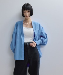 ADAM ET ROPE'（アダムエロペ）の「【一部サイト限定】TCブロードバンドカラーシャツ（シャツ/ブラウス）」