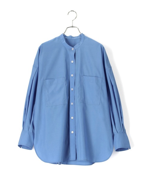 ADAM ET ROPE'(アダムエロペ)の「【一部サイト限定】TCブロードバンドカラーシャツ(シャツ/ブラウス・レディース・ブルー系その他5/ブルー系その他4/ホワイト系その他5/サックスブルー/ベージュ系その他/ピンク・FREE)」の13枚目の写真