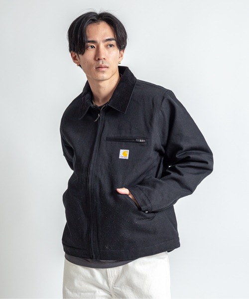 Carhartt（カーハート）の「【CARHARTT】メンズジャケット　デトロイトジャケット 103828（ブルゾン・メンズ・ブラック/ブラウン・S/L/XL/XXL/M）」の2枚目の写真
