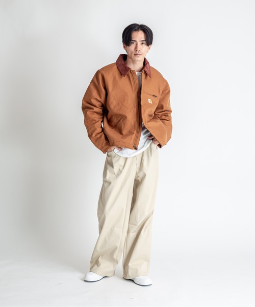 Carhartt（カーハート）の「【CARHARTT】メンズジャケット　デトロイトジャケット 103828（ブルゾン・メンズ・ブラック/ブラウン・S/L/XL/XXL/M）」の5枚目の写真