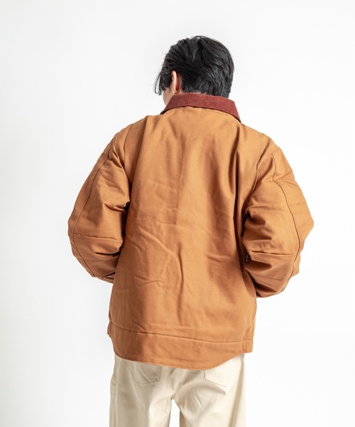 Carhartt（カーハート）の「【CARHARTT】メンズジャケット　デトロイトジャケット 103828（ブルゾン・メンズ・ブラック/ブラウン・S/L/XL/XXL/M）」の11枚目の写真