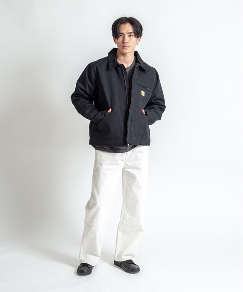 Carhartt（カーハート）の「【CARHARTT】メンズジャケット　デトロイトジャケット 103828（ブルゾン・メンズ・ブラック/ブラウン・S/L/XL/XXL/M）」の13枚目の写真
