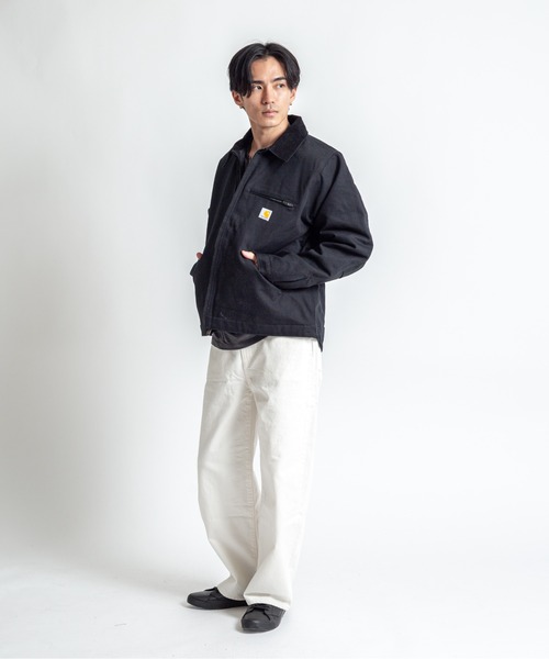 Carhartt（カーハート）の「【CARHARTT】メンズジャケット　デトロイトジャケット 103828（ブルゾン・メンズ・ブラック/ブラウン・S/L/XL/XXL/M）」の15枚目の写真