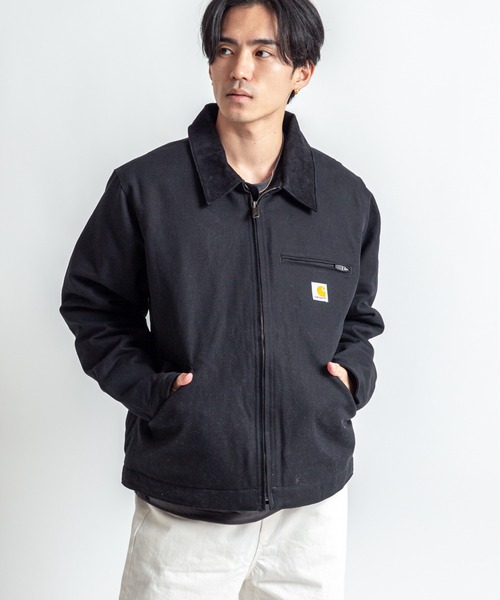 Carhartt（カーハート）の「【CARHARTT】メンズジャケット　デトロイトジャケット 103828（ブルゾン・メンズ・ブラック/ブラウン・S/L/XL/XXL/M）」の17枚目の写真