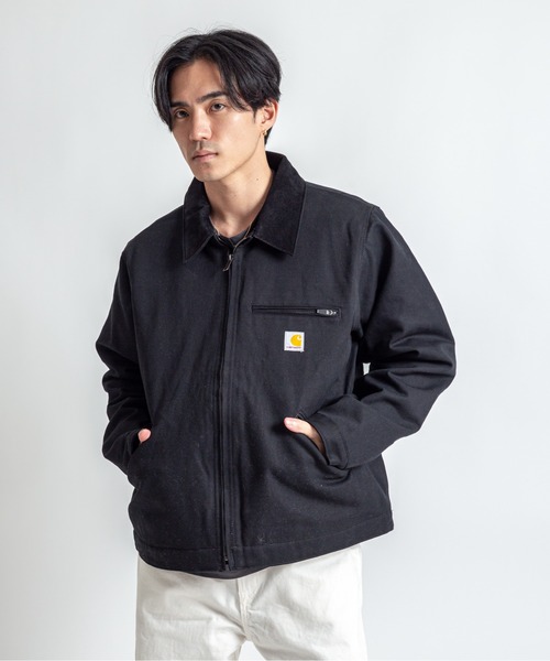 Carhartt（カーハート）の「【CARHARTT】メンズジャケット　デトロイトジャケット 103828（ブルゾン・メンズ・ブラック/ブラウン・S/L/XL/XXL/M）」の18枚目の写真