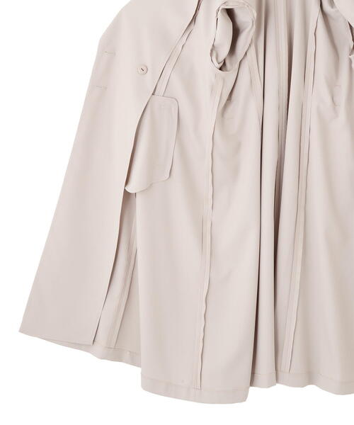 PROPORTION BODY DRESSING（プロポーションボディドレッシング）の「＜防シワ/花粉リリース＞ベーシックトレンチコート / 1216152101（トレンチコート・レディース・ベージュ/ホワイト系その他/グレー・SMALL/P/S/MEDIUM）」の17枚目の写真