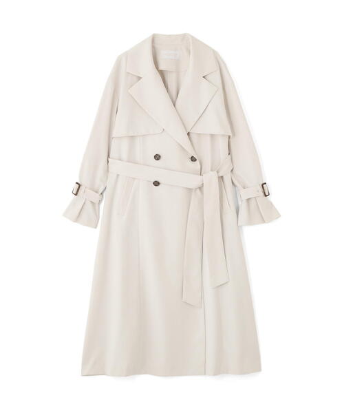 PROPORTION BODY DRESSING（プロポーションボディドレッシング）の「＜防シワ/花粉リリース＞ベーシックトレンチコート / 1216152101（トレンチコート・レディース・ベージュ/ホワイト系その他/グレー・SMALL/P/S/MEDIUM）」の20枚目の写真