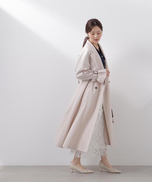 PROPORTION BODY DRESSING（プロポーションボディドレッシング）の「＜防シワ/花粉リリース＞ベーシックトレンチコート / 1216152101（トレンチコート・レディース・ベージュ/ホワイト系その他/グレー・SMALL/P/S/MEDIUM）」の10枚目の写真