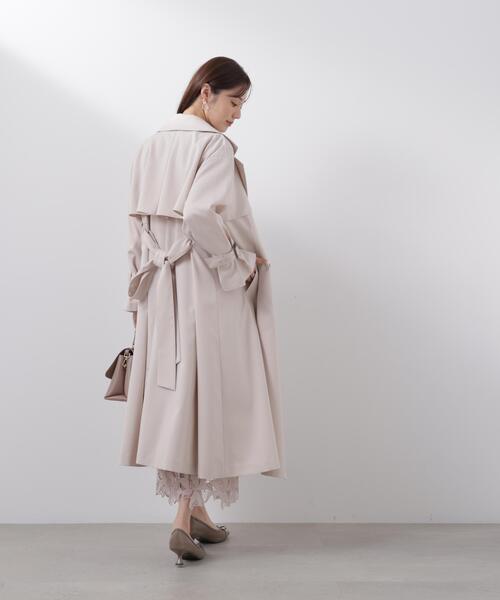 PROPORTION BODY DRESSING（プロポーションボディドレッシング）の「＜防シワ/花粉リリース＞ベーシックトレンチコート / 1216152101（トレンチコート・レディース・ベージュ/ホワイト系その他/グレー・SMALL/P/S/MEDIUM）」の14枚目の写真