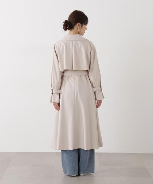 PROPORTION BODY DRESSING（プロポーションボディドレッシング）の「＜防シワ/花粉リリース＞ベーシックトレンチコート / 1216152101（トレンチコート・レディース・ベージュ/ホワイト系その他/グレー・SMALL/P/S/MEDIUM）」の19枚目の写真