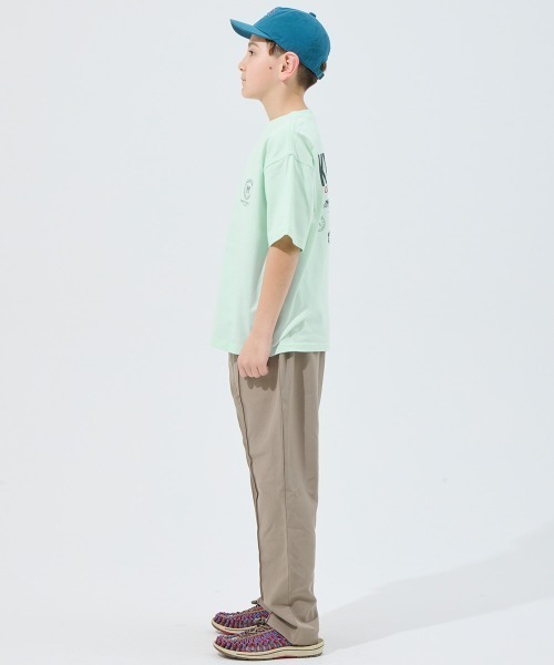 KRIFF MAYER Kid's Collection(クリフメイヤーキッズコレクション)の「【本体綿100%】楽LUCK-Tシャツ(ロゴ)(Tシャツ/カットソー・キッズ・レッド/チャコール/ネイビー/ミント/イエロー/オフホワイト・170/160/150/140/130/120)」の10枚目の写真