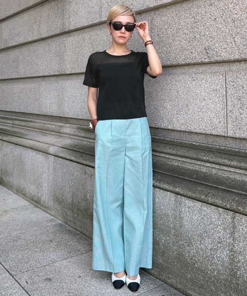 JENNE(ジェンヌ)の「和紙メイドクールサマーニット(ニット/セーター・レディース・ホワイト/ブラック・SMALL/MEDIUM/LARGE)」の9枚目の写真