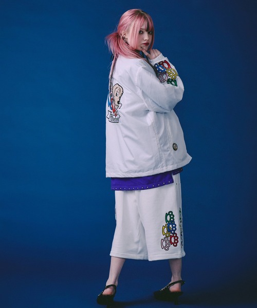 GALFY（ガルフィー）の「GALFY-メリケンHERTSショーツ（その他パンツ・メンズ・ホワイト/ブラック/オレンジ・L/XL）」の7枚目の写真