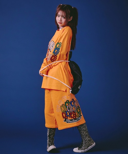 GALFY（ガルフィー）の「GALFY-メリケンHERTSショーツ（その他パンツ・メンズ・ホワイト/ブラック/オレンジ・L/XL）」の15枚目の写真