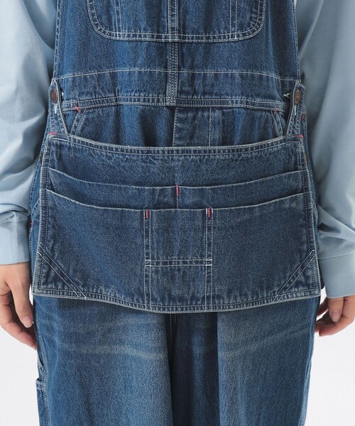 BEAMS BOY（ビームスボーイ）の「【別注】BIGMAC / エプロン オーバーオール（サロペット/オーバーオール・レディース・インディゴブルー/ライトブルー・MEDIUM/SMALL）」の13枚目の写真