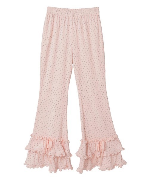 Candy Stripper（キャンディストリッパー）の「GARDEN FLARE パンツ（その他パンツ・レディース・アイボリー/ピンク/ヘザーグレー/ライトブルー・FREE）」の6枚目の写真