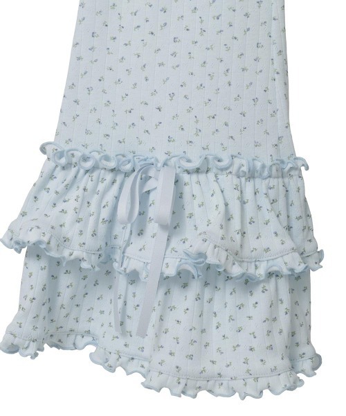 Candy Stripper（キャンディストリッパー）の「GARDEN FLARE パンツ（その他パンツ・レディース・アイボリー/ピンク/ヘザーグレー/ライトブルー・FREE）」の10枚目の写真