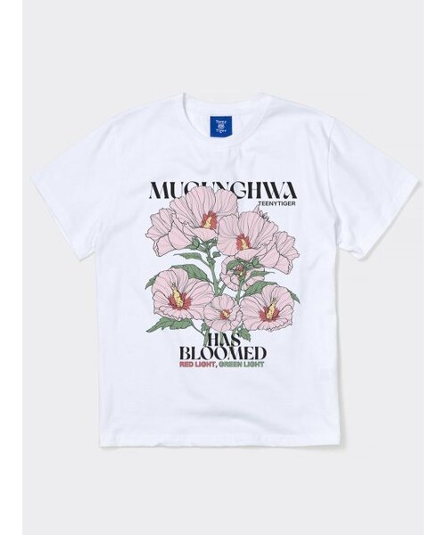 TEENY TIGER(ティーニータイガー)の「ムグンファグラフィックTシャツ ホワイト(Tシャツ/カットソー・メンズ・その他・LARGE/MEDIUM/SMALL/X-LARGE/XX-LARGE)」の3枚目の写真