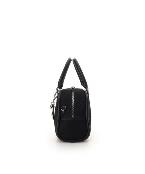 SAMANTHAVEGA（サマンサベガ）の「SAMANTHAVEGA×「VARZAR（バザール）」コラボコレクション ボストンバッグ（ハンドバッグ・レディース・ブラック/ベージュ/ネイビー・FREE）」の6枚目の写真