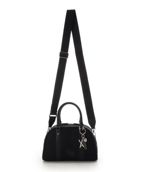 SAMANTHAVEGA（サマンサベガ）の「SAMANTHAVEGA×「VARZAR（バザール）」コラボコレクション ボストンバッグ（ハンドバッグ・レディース・ブラック/ベージュ/ネイビー・FREE）」の9枚目の写真