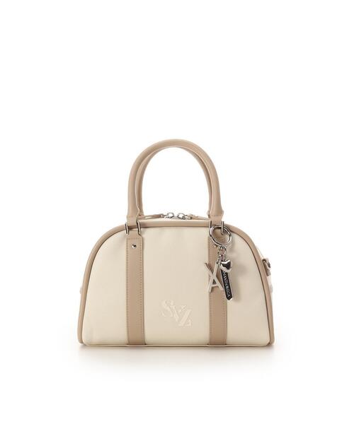 SAMANTHAVEGA（サマンサベガ）の「SAMANTHAVEGA×「VARZAR（バザール）」コラボコレクション ボストンバッグ（ハンドバッグ・レディース・ブラック/ベージュ/ネイビー・FREE）」の22枚目の写真