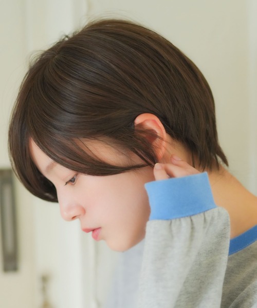 LINEASTORIA（リネアストリア）の「【フルウィッグ・ショート】リラックスウィッグ ショート（ウィッグ・レディース・ブラウン/ダークブラウン/レッド系その他/ブラウン系その他/ブラック・FREE）」の11枚目の写真