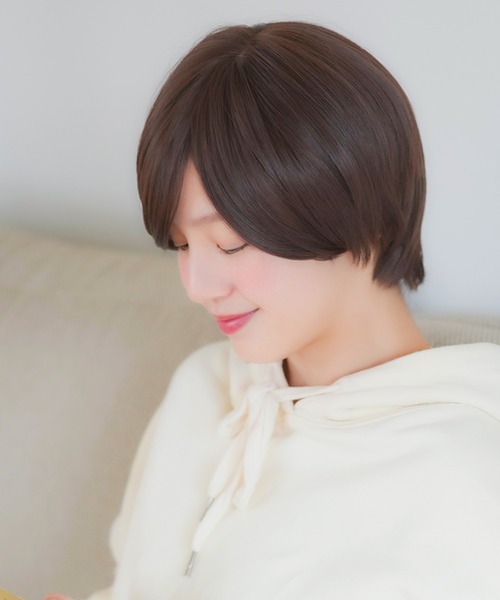 LINEASTORIA（リネアストリア）の「【フルウィッグ・ショート】リラックスウィッグ ショート（ウィッグ・レディース・ブラウン/ダークブラウン/レッド系その他/ブラウン系その他/ブラック・FREE）」の13枚目の写真
