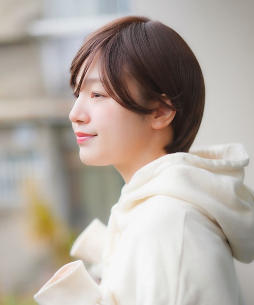 LINEASTORIA（リネアストリア）の「【フルウィッグ・ショート】リラックスウィッグ ショート（ウィッグ・レディース・ブラウン/ダークブラウン/レッド系その他/ブラウン系その他/ブラック・FREE）」の16枚目の写真