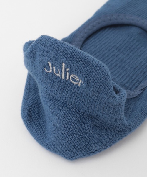 Julier Yoga and Relax(ジュリエヨガアンドリラックス)の「Julier グリップフローソックス(ソックス/靴下・レディース・ブルー/ブラック・FREE)」の12枚目の写真
