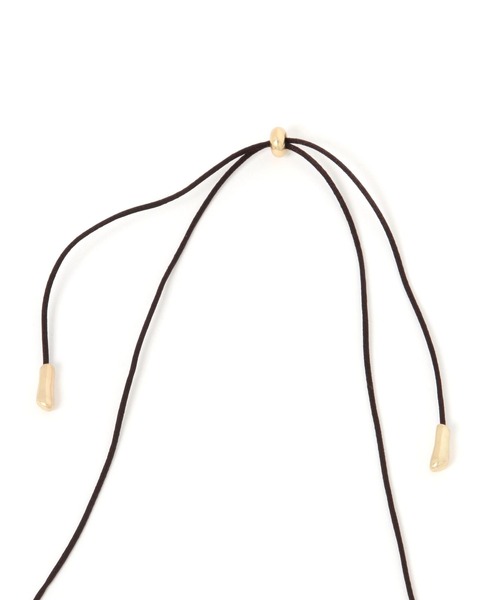 LEPSIM(レプシィム)の「メタルモチーフコードチョーカー 638726(チョーカー・レディース・ゴールド/シルバー・ONE SIZE)」の4枚目の写真