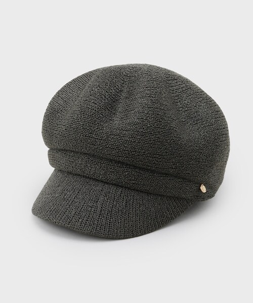 OPAQUE.CLIP(オペークドットクリップ)の「ループヤーン サーモキャスケット(キャスケット・レディース・グレー/ブラック・00)」の3枚目の写真