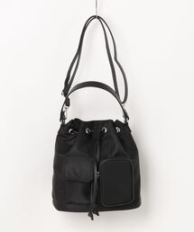 Right-on | 【HONEYSUCKLE ROSE】ツイル巾着ショルダー(ショルダーバッグ)