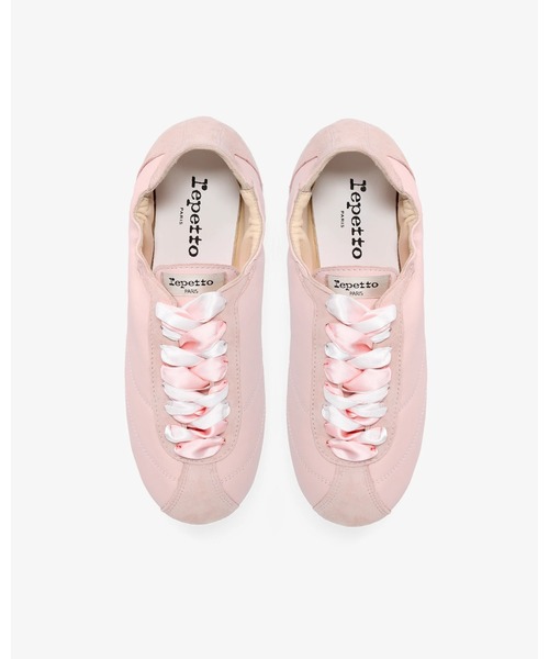 Repetto(レペット)の「Tennis Silk スニーカー - FRサイズ / V4230MCVD(スニーカー・レディース・ベビーピンク・39/38/37/36/35)」の2枚目の写真