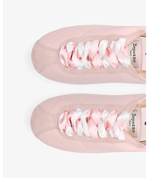 Repetto(レペット)の「Tennis Silk スニーカー - FRサイズ / V4230MCVD(スニーカー・レディース・ベビーピンク・39/38/37/36/35)」の3枚目の写真