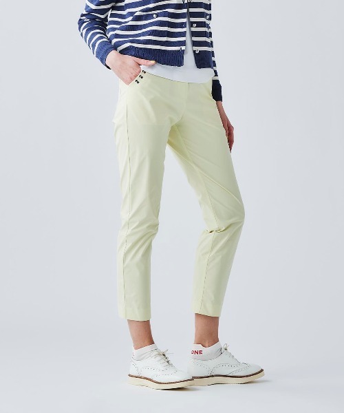Picone CLUB(ピッコーネクラブ)の「UV冷感スパンライクチノパンツ(その他パンツ・レディース・ベージュ/イエロー/ネイビー/ホワイト・S/M/L/LL)」の16枚目の写真
