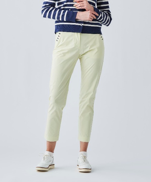 Picone CLUB(ピッコーネクラブ)の「UV冷感スパンライクチノパンツ(その他パンツ・レディース・ベージュ/イエロー/ネイビー/ホワイト・S/M/L/LL)」の12枚目の写真