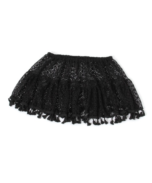 GLOBAL WORK（グローバルワーク）の「フリンジマルチベルト/ビスチェ/642631（ベルト・レディース・ブラック/オフホワイト・FREE）」の9枚目の写真