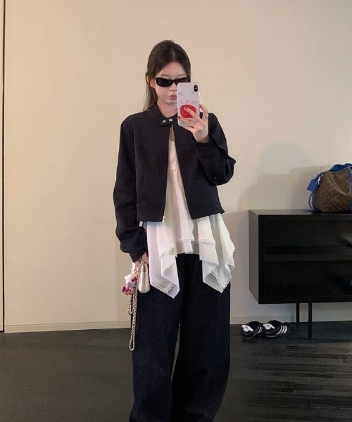 セール】デニムジップアップジャケット（デニムジャケット）｜ViViDAY