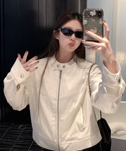 セール】デニムジップアップジャケット（デニムジャケット）｜ViViDAY