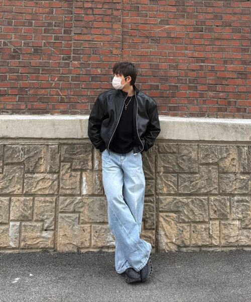 DNSR(ディーエヌエスアール)の「カーブデニムパンツライトブルー(デニムパンツ・メンズ・その他・SMALL/MEDIUM/LARGE/X-LARGE)」の20枚目の写真