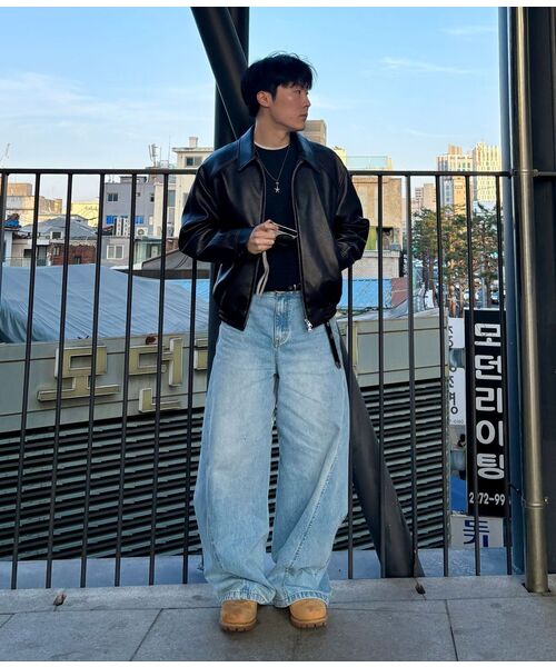 DNSR(ディーエヌエスアール)の「カーブデニムパンツライトブルー(デニムパンツ・メンズ・その他・SMALL/MEDIUM/LARGE/X-LARGE)」の3枚目の写真