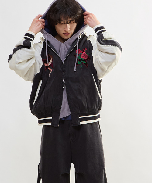 VINTAGE SATIN SOUVENIR JACKET