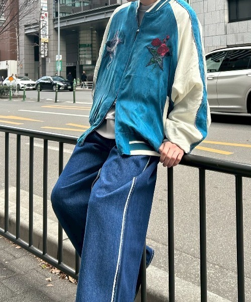 VINTAGE SATIN SOUVENIR JACKET