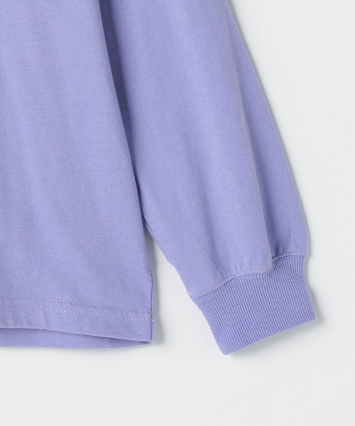 X-girl Stages（エックスガールステージス）の「ロゴ長袖Tシャツ（Tシャツ/カットソー・キッズ・ラベンダー・110cm/120cm/100cm）」の7枚目の写真