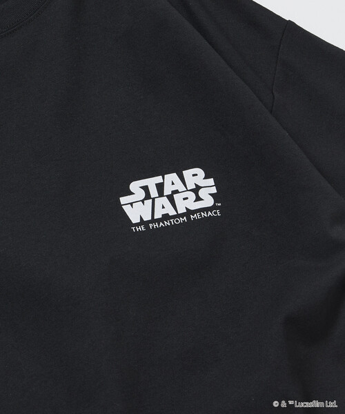 FREAK'S STORE(フリークスストア)の「限定展開 STAR WARS EPISODE 1/スターウォーズ 別注 ビッグシルエット バックプリント クルーネックTシャツ(Tシャツ/カットソー・メンズ・杢グレー/ホワイト/ブラック・LARGE/MEDIUM/SMALL)」の15枚目の写真