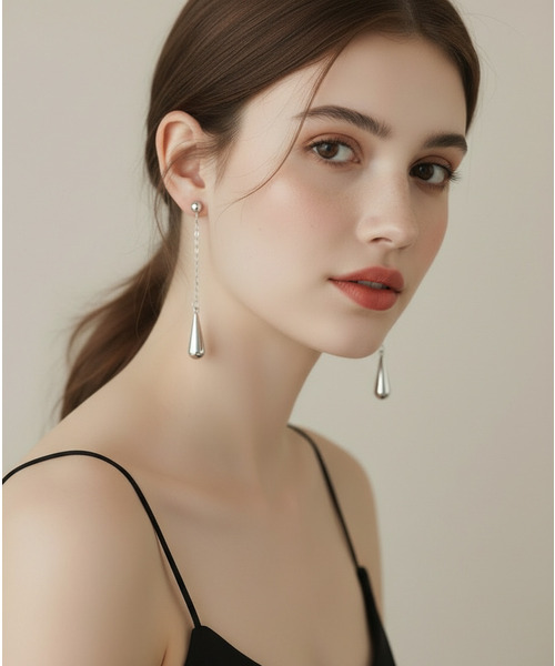 Burner(バーナー)の「【lux sea jewelry(ラックス・シー・ジュエリー)】ピアス lux-pier-1-4【RBTS】(ピアス(両耳用)・レディース・ゴールド/シルバー・FREE)」の3枚目の写真