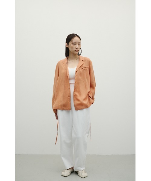 STYLEMIXER（スタイルミキサー）の「タックバレルスウェットパンツ（スウェットパンツ・レディース・グレー/ホワイト・SMALL/MEDIUM）」の4枚目の写真