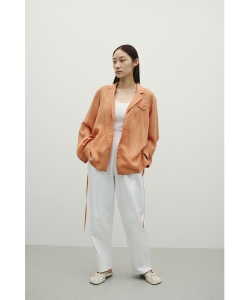 STYLEMIXER（スタイルミキサー）の「タックバレルスウェットパンツ（スウェットパンツ・レディース・グレー/ホワイト・SMALL/MEDIUM）」の5枚目の写真