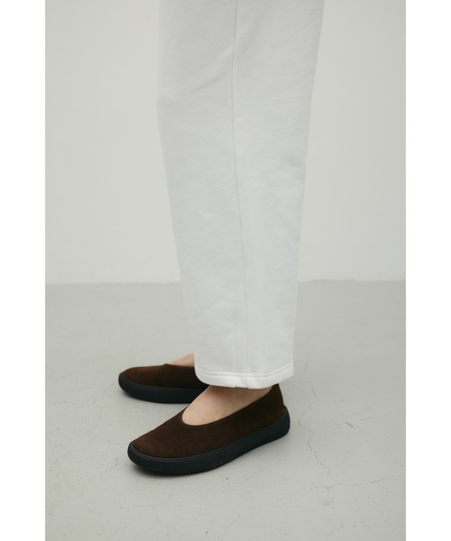 STYLEMIXER（スタイルミキサー）の「タックバレルスウェットパンツ（スウェットパンツ・レディース・グレー/ホワイト・SMALL/MEDIUM）」の10枚目の写真